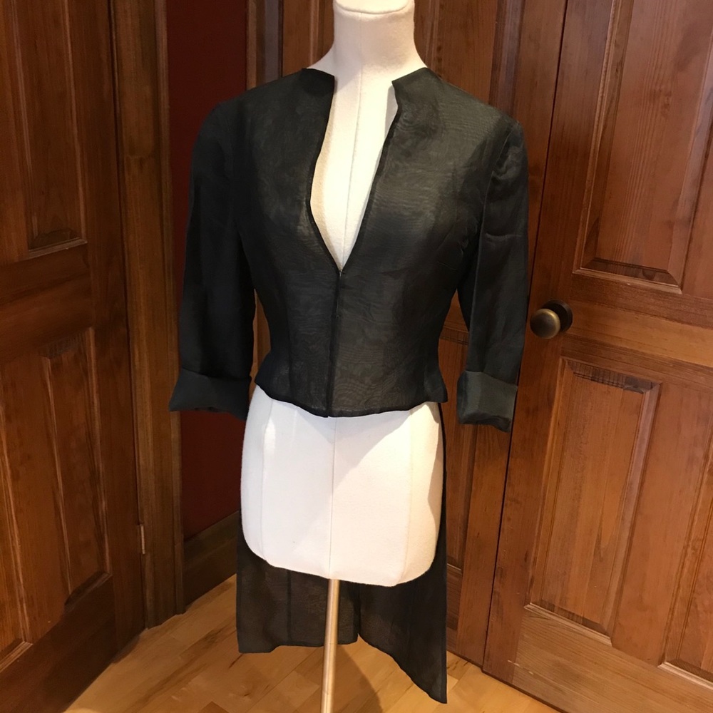 ** 2 for $30 ** Fish-Tail Organza Cover-Up/ Jacket